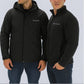Cortaviento Columbia de hombre 2 en 1 color negro