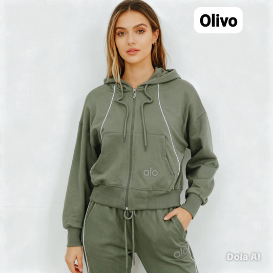 Conjunto Alo ( pantalón + casaca)