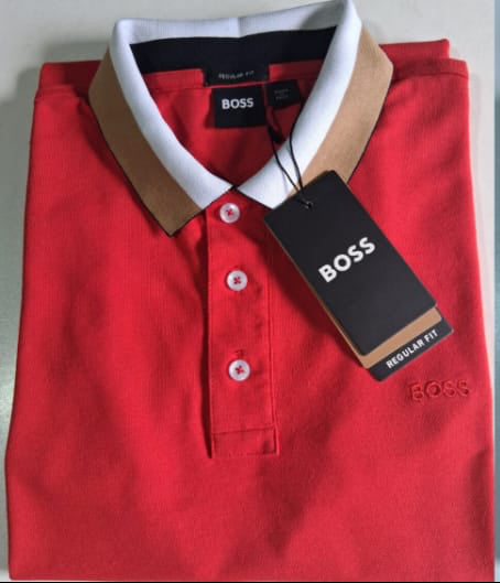 Camisero Hugo Boss algodón piqué