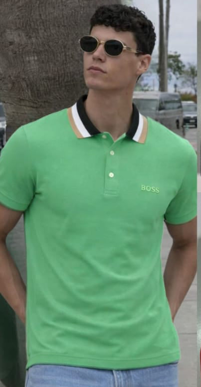 Camisero Hugo Boss algodón piqué