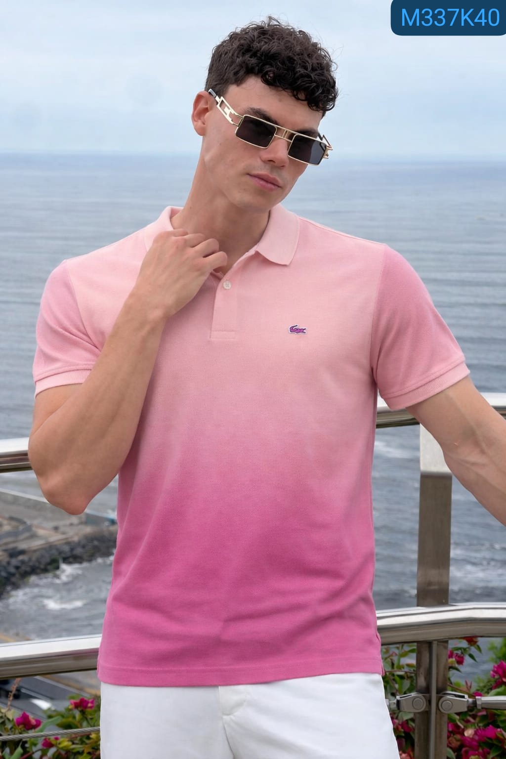 Camisero Lacoste algodón piqué