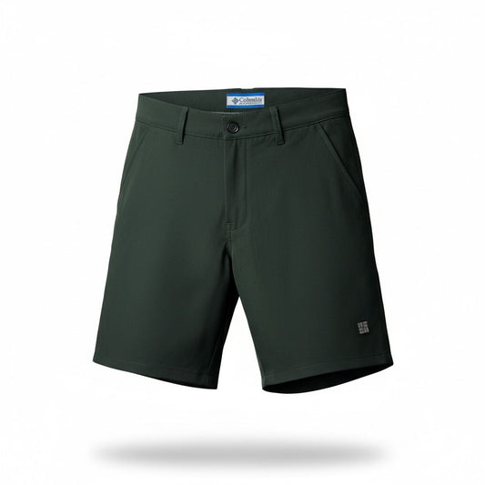 Short Columbia antifluido color verde militar