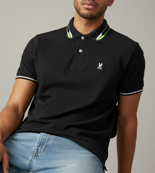 Camisero Psycho Bunny algodón piqué