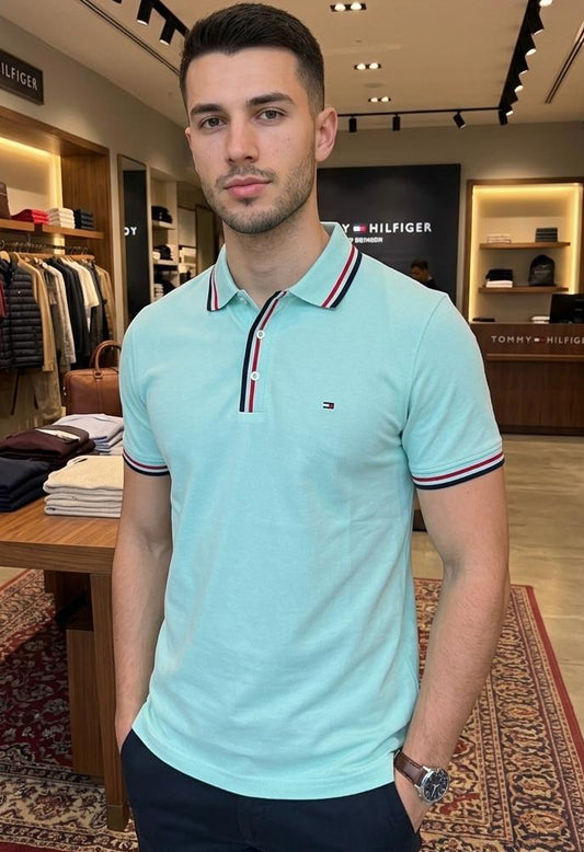 Camisero Tommy Hilfiger algodón piqué