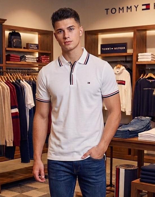 Camisero Tommy Hilfiger algodón piqué