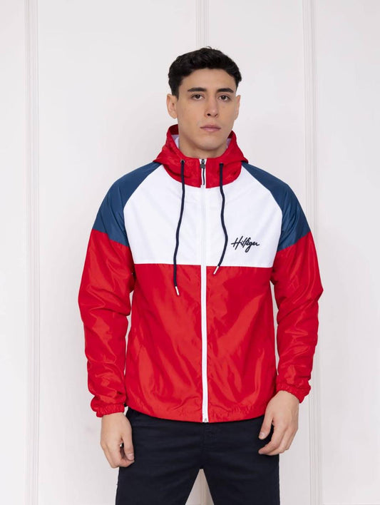 Cortaviento Tommy con capucha impermeable