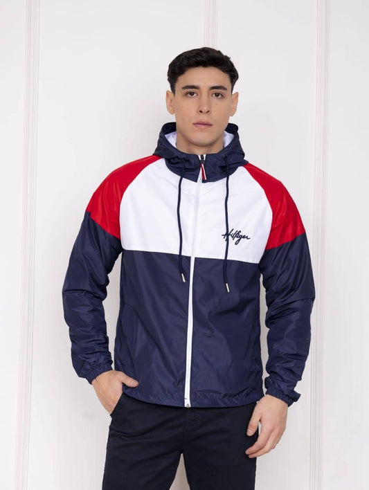 Cortaviento Tommy con capucha impermeable