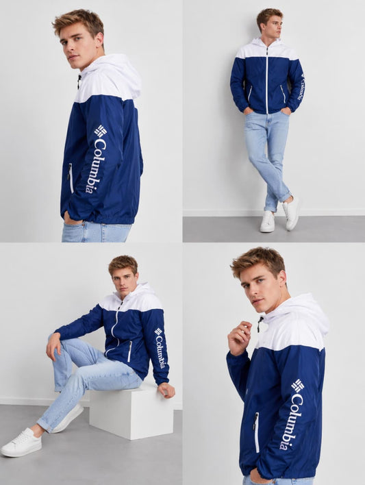 Cortaviento Columbia con capucha impermeable