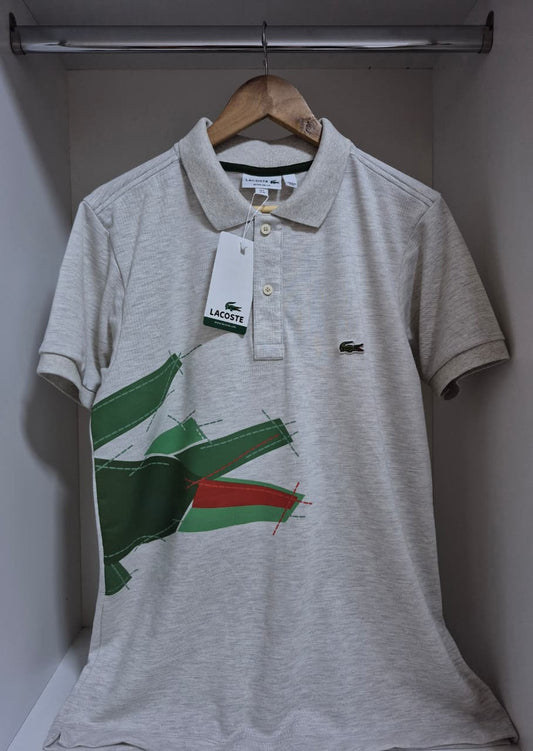 Camisero Lacoste algodón pique