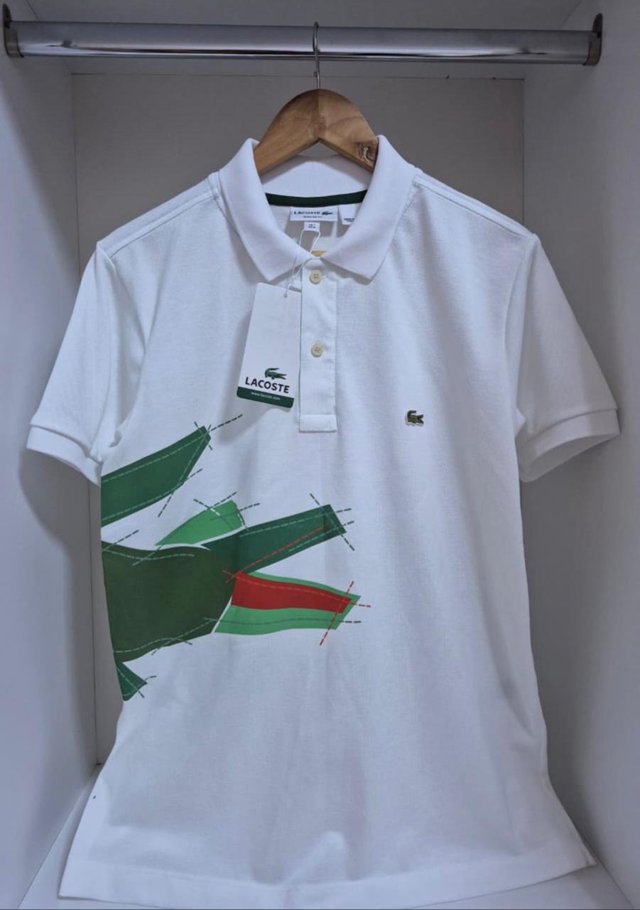 Camisero Lacoste algodón pique