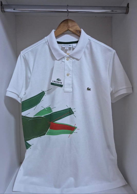 Camisero Lacoste algodón pique