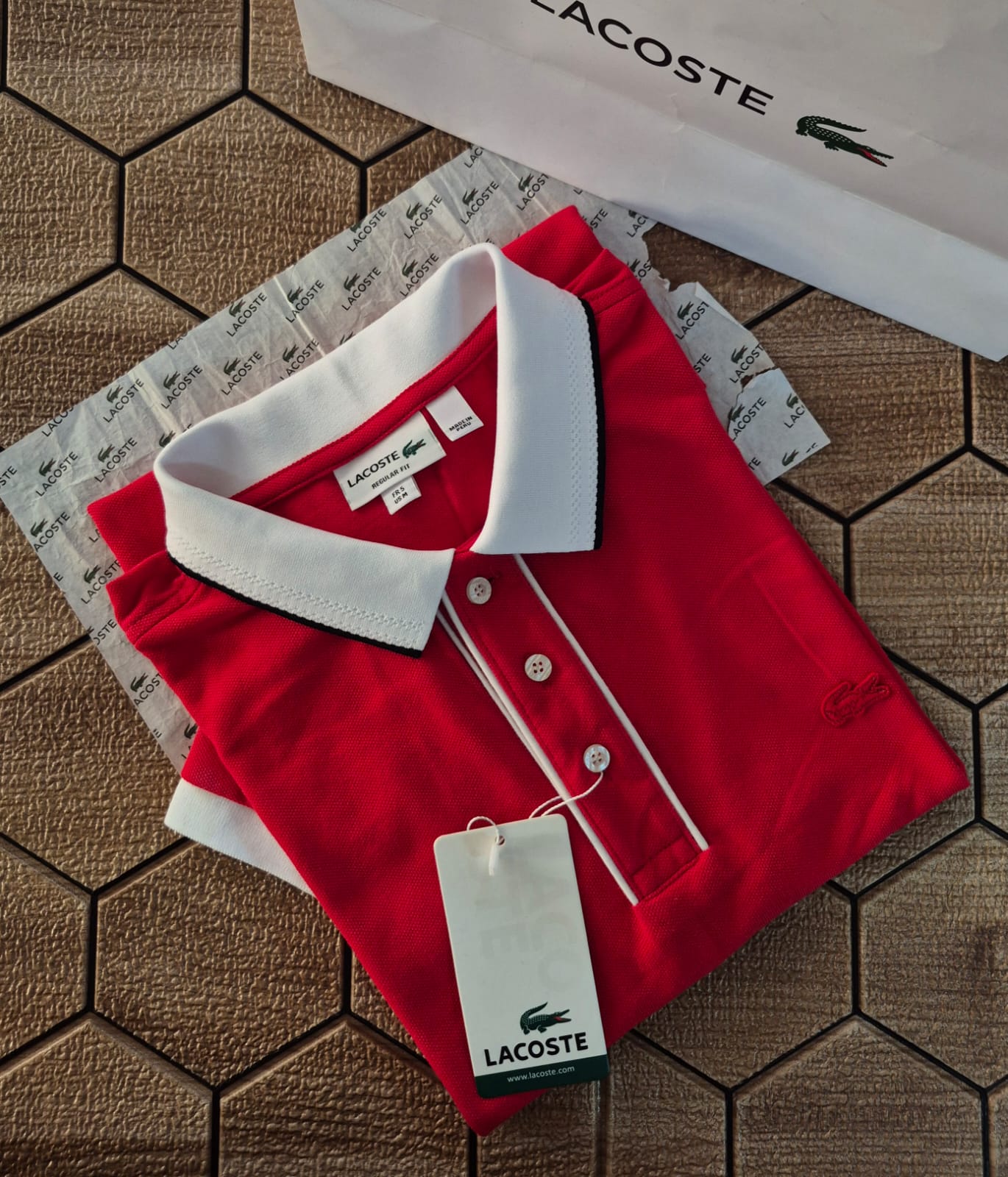 Polo camisero Lacoste