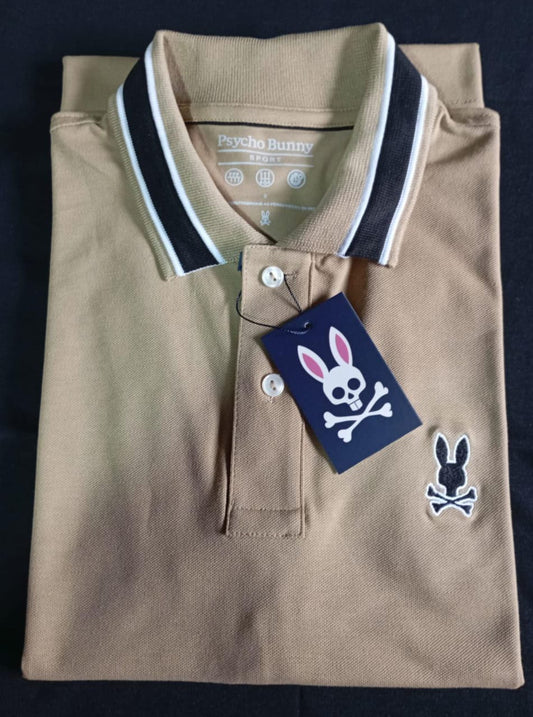 Camisero Psycho Bunny algodón piqué