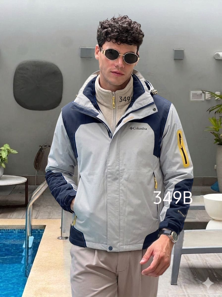 Cortaviento Columbia de hombre 2 en 1