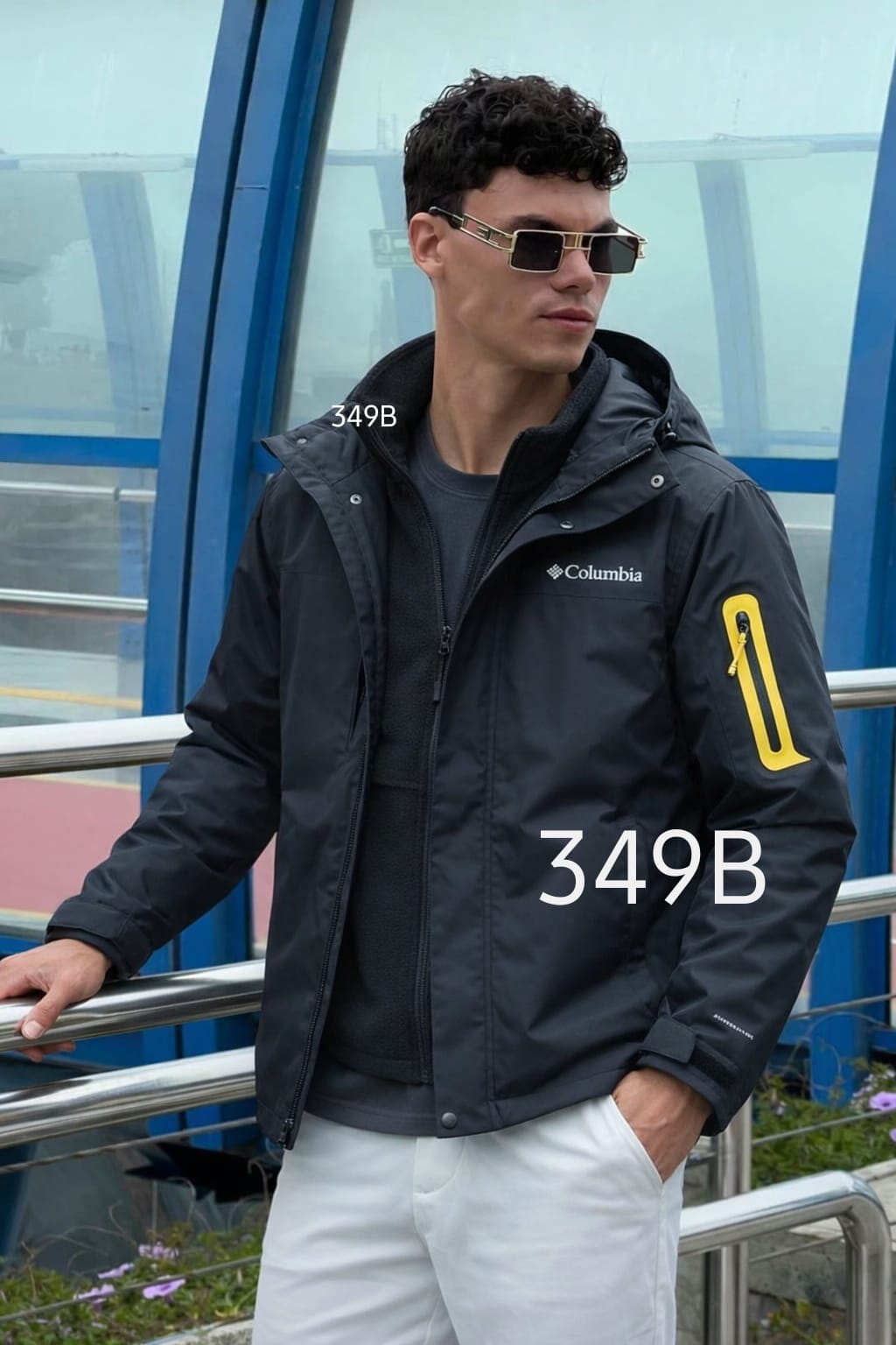 Cortaviento Columbia de hombre 2 en 1