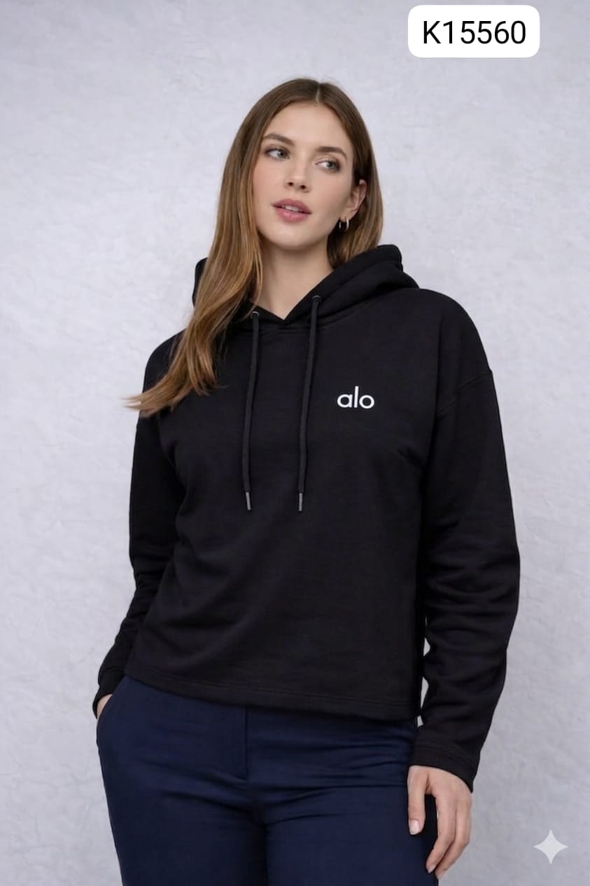 Polera Alo con capucha