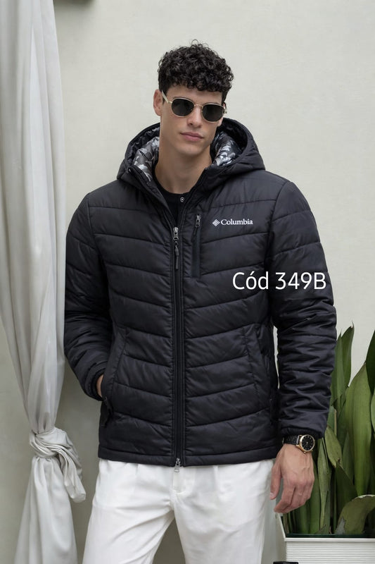 Casaca columbia pluma de ganzo hombre