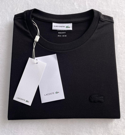 Polo Lacoste cuello redondo manga corta