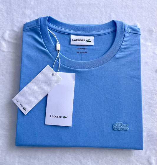 Polo Lacoste cuello redondo manga corta