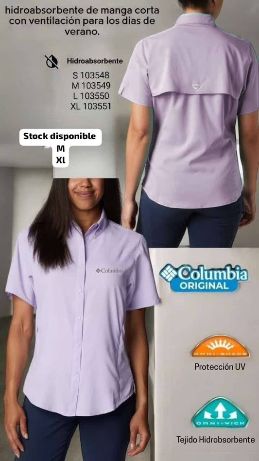 Blusa Columbia omni heat dama