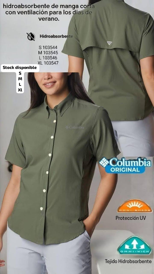 Blusa Columbia omni heat dama