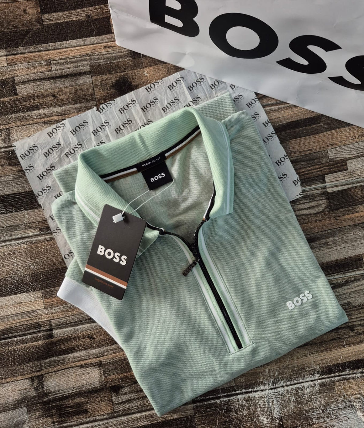Camisero Hugo Boss algodón piqué