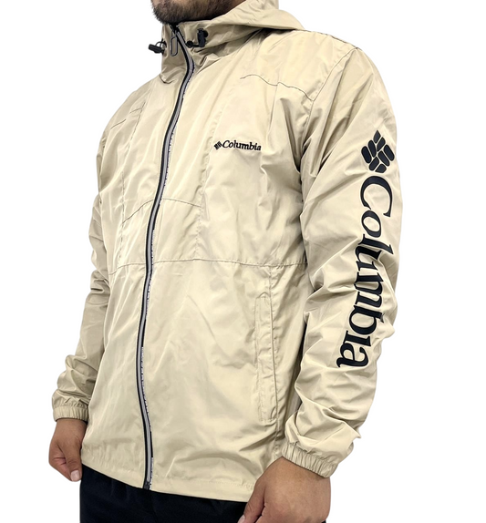 Cortaviento Columbia impermeable con capucha