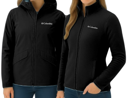 Cortaviento y polar de MUJER 2 en 1