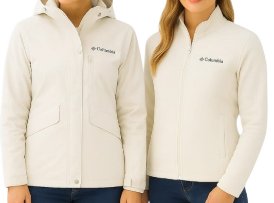 Cortaviento y polar de MUJER 2 en 1