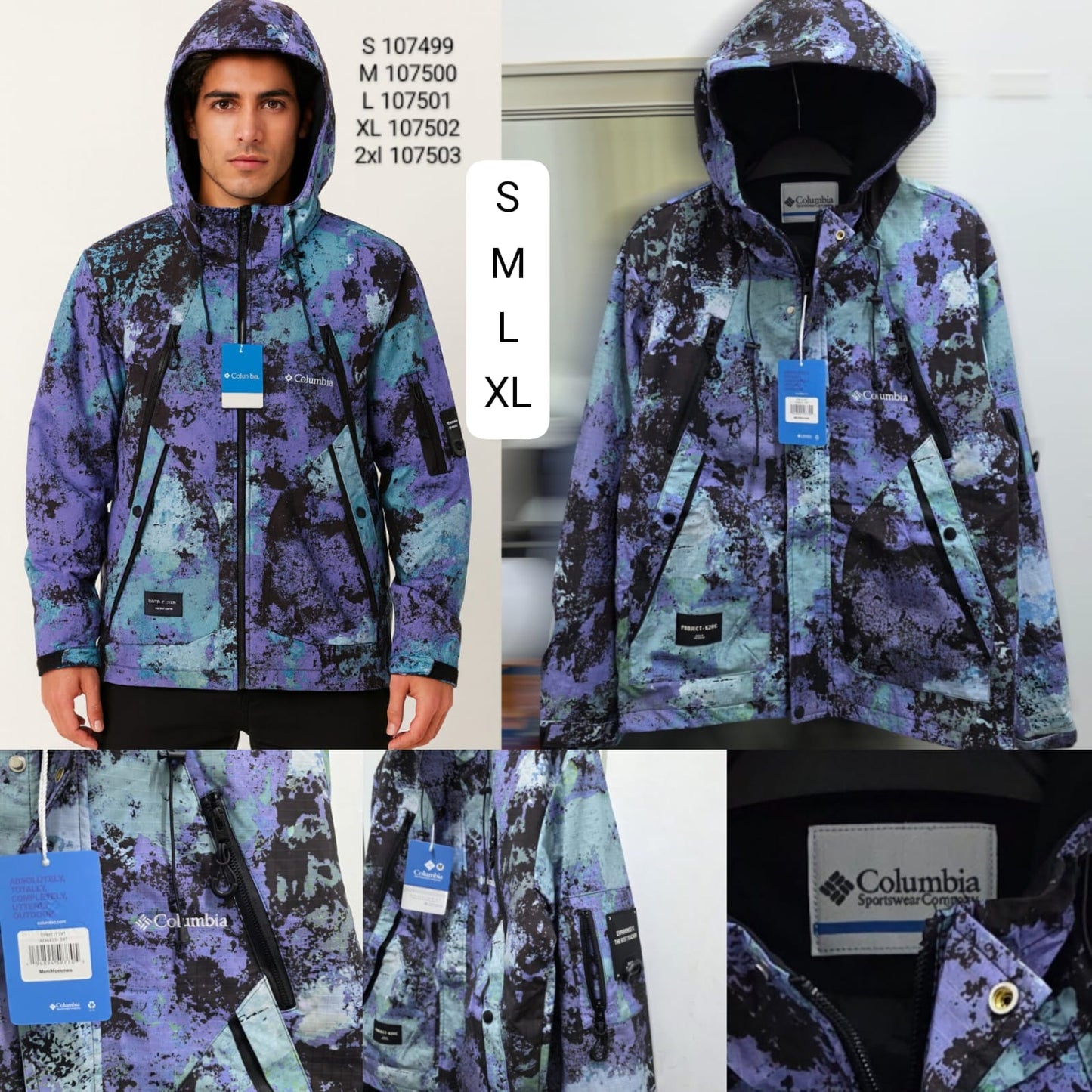Cortaviento Columbia Original forest camuflado
