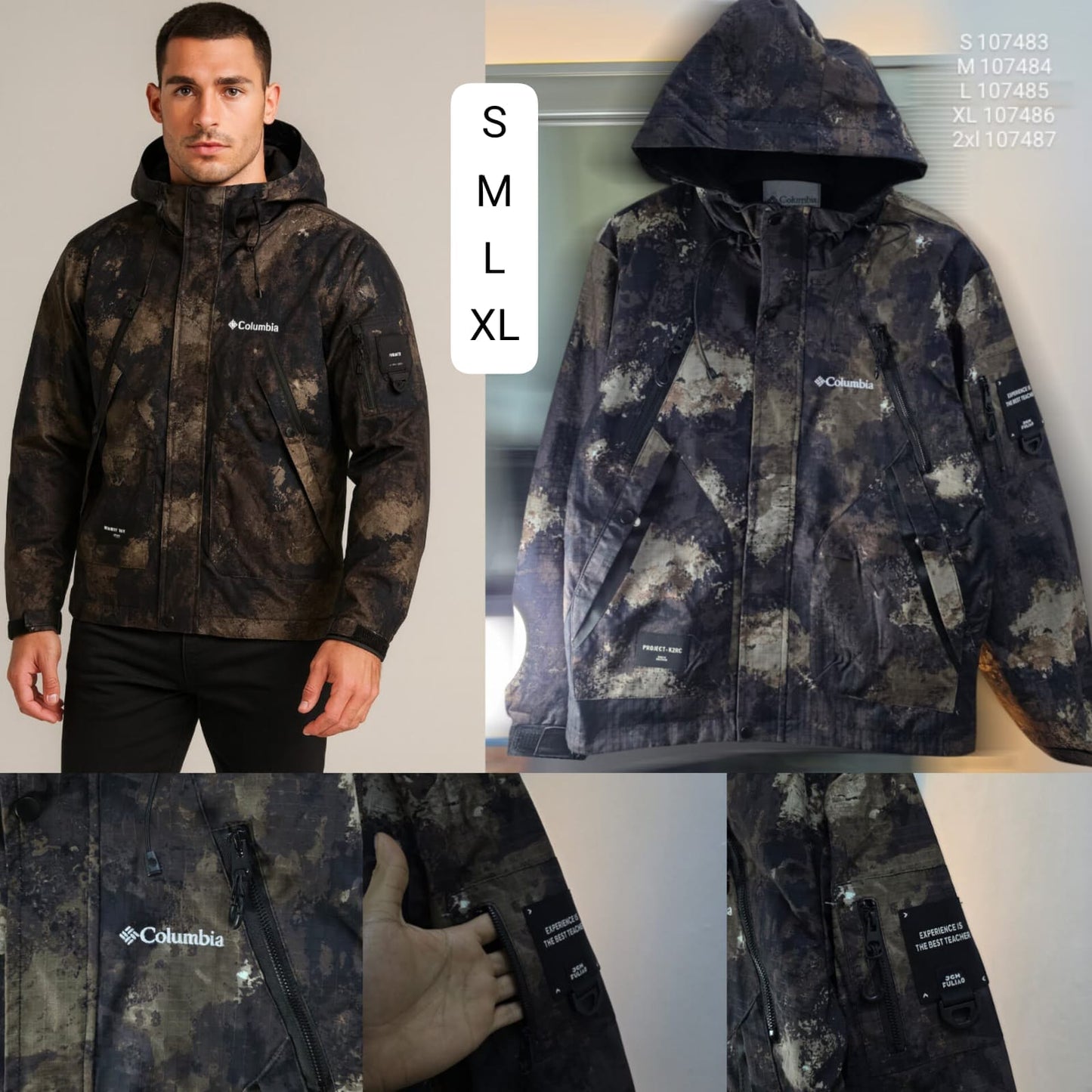 Cortaviento Columbia Original forest camuflado