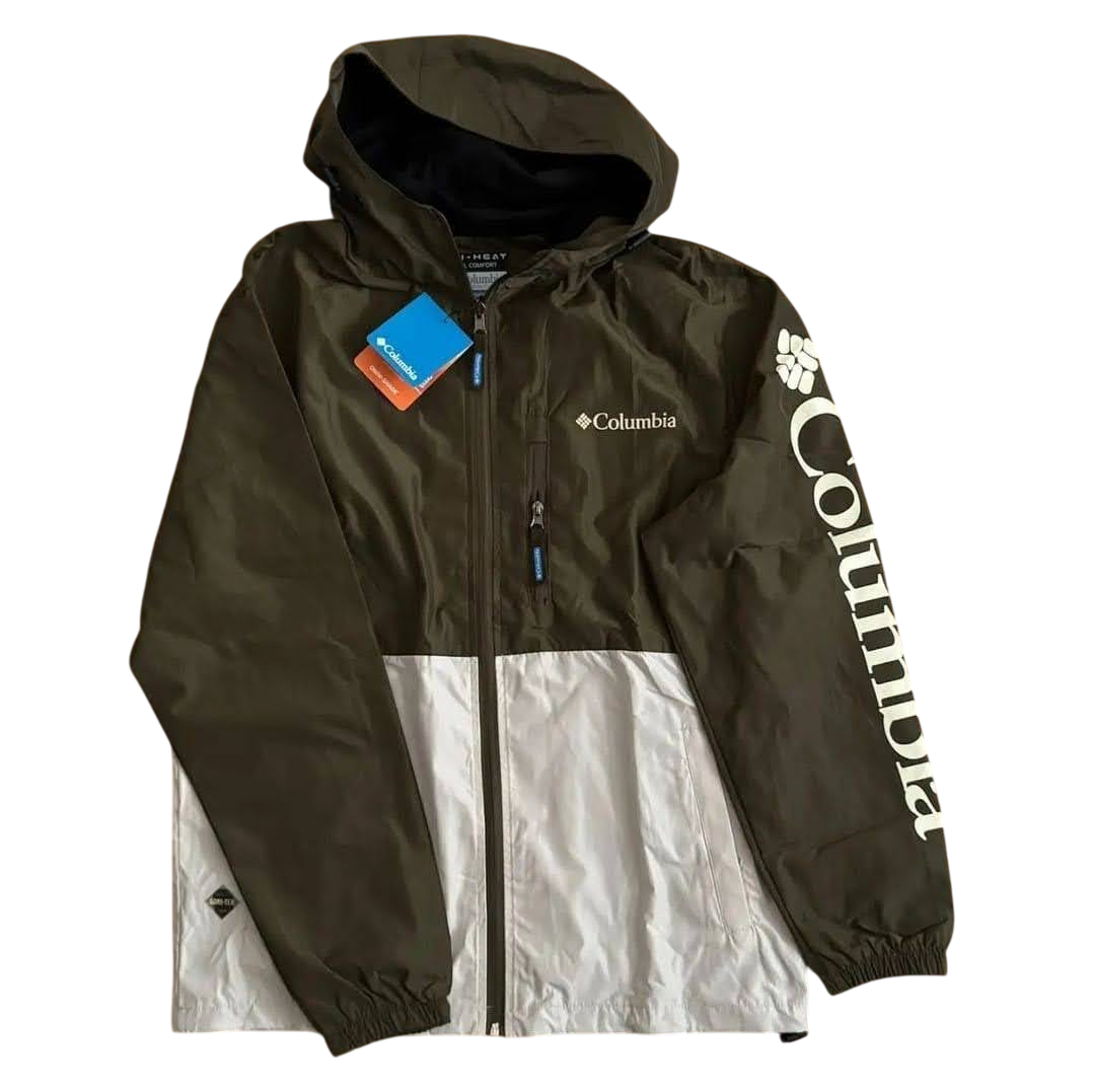 Cortaviento Columbia impermeable con capucha