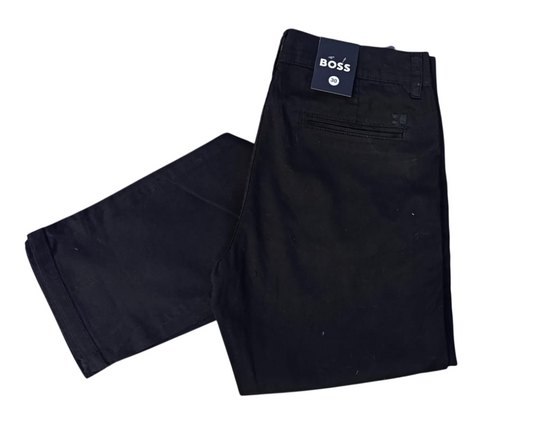Pantalón Drill BOSS varón color negro