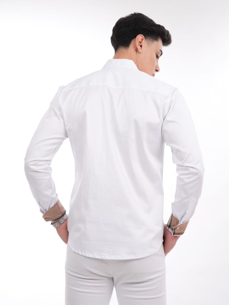Camisa Burburry para caballero manga larga