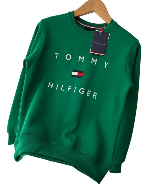 Polera Tommy H cuello redondo para dama