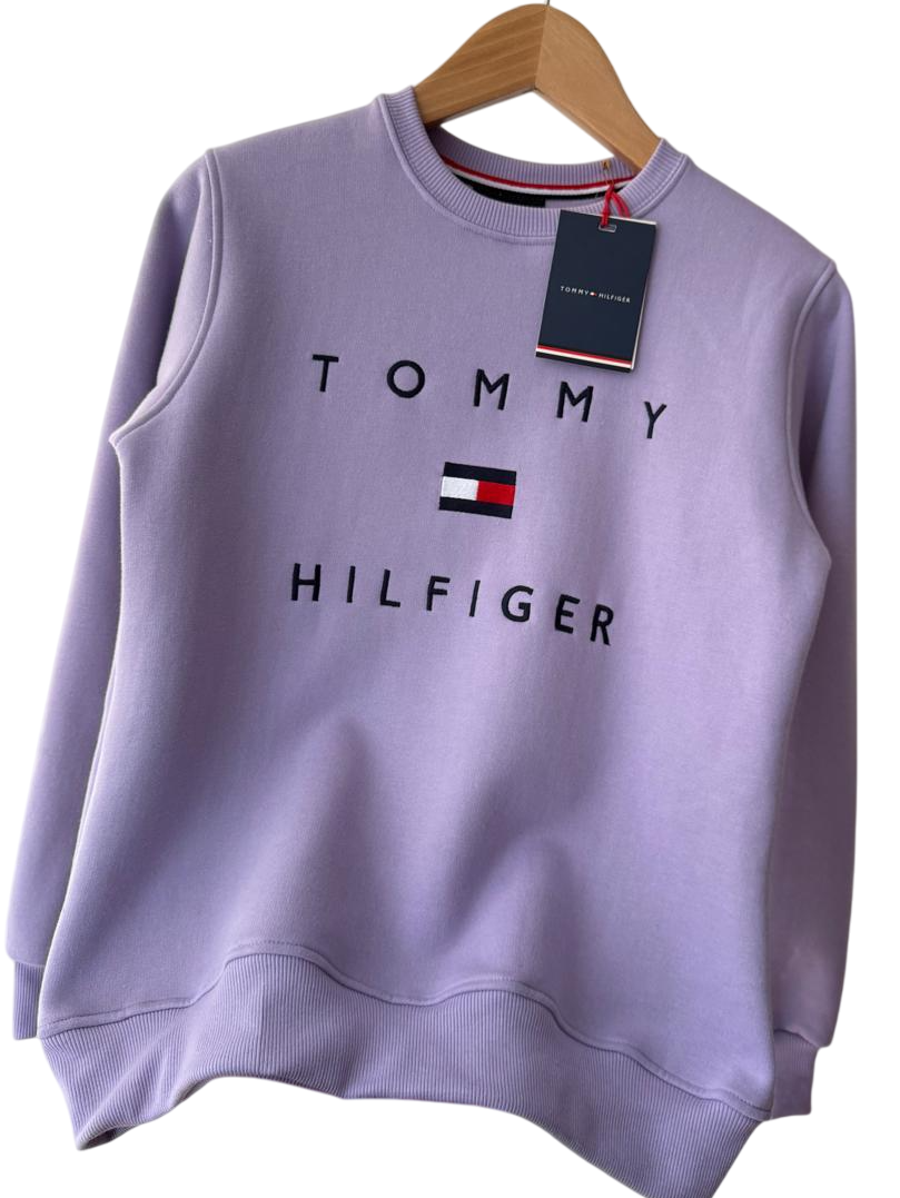 Polera Tommy H cuello redondo para dama