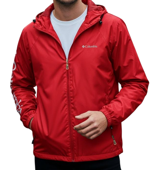 Cortaviento Columbia con capucha impermeable