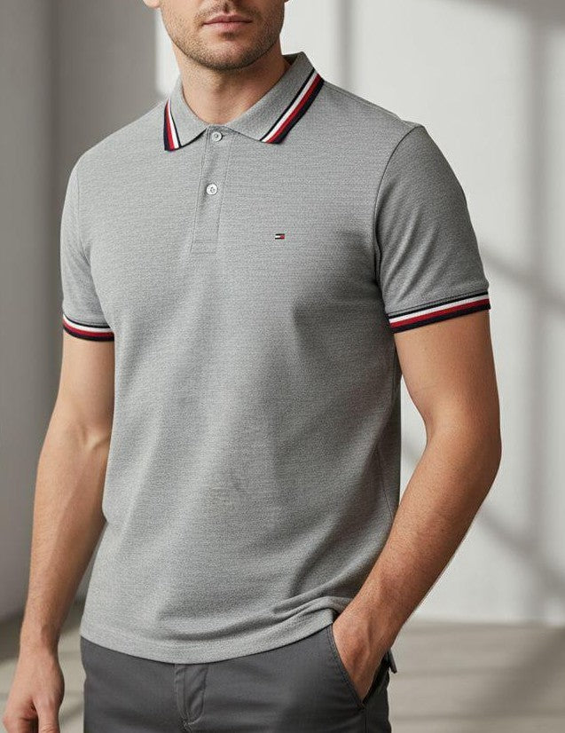 Camisero Tommy H algodón piqué