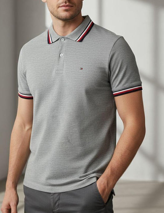 Camisero Tommy H algodón piqué