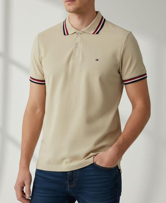 Camisero Tommy H algodón piqué