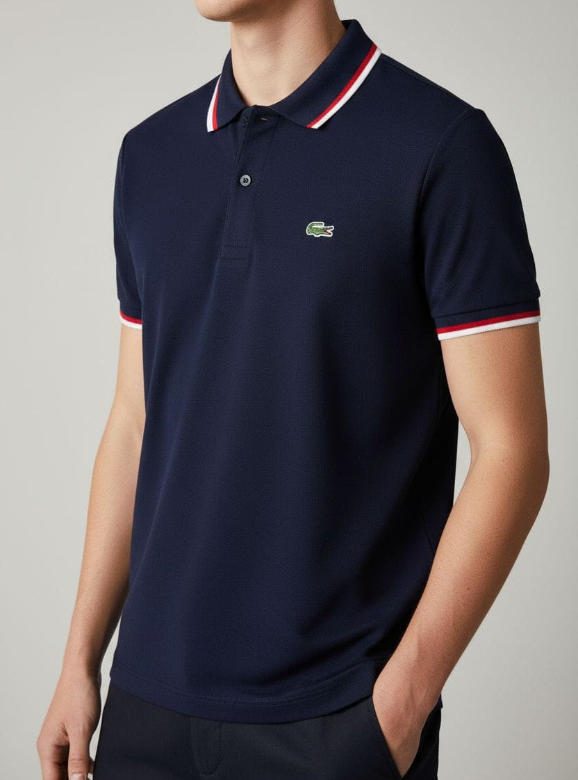 Camisero Lacoste para caballero color azul marino