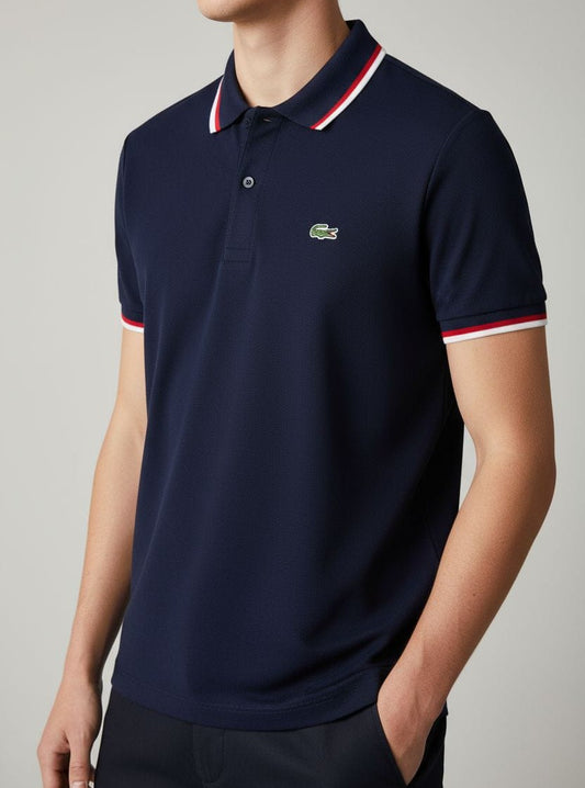 Camisero Lacoste para caballero color azul marino