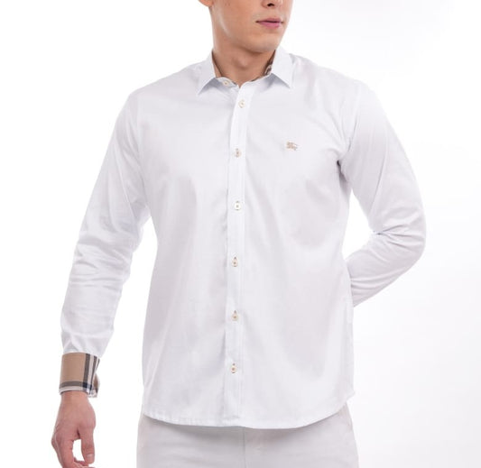 Camisa Burburry para caballero manga larga