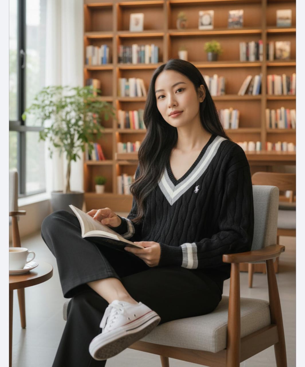 Chompa hilo Ralph Lauren DAMA