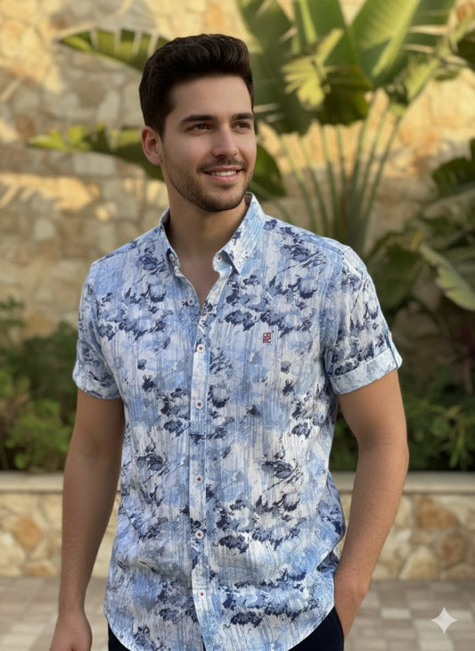 Camisa Carolina Herrera manga corta