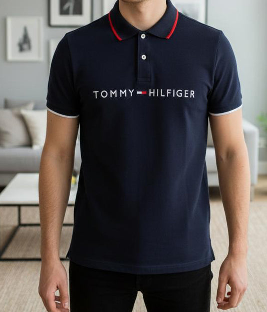 Camisero Tommy H algodón piqué