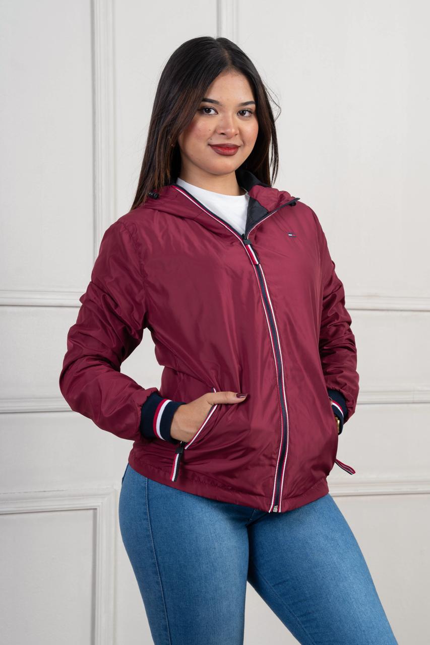 Casaca Tommy Hilfiger acolchada impermeable DAMA