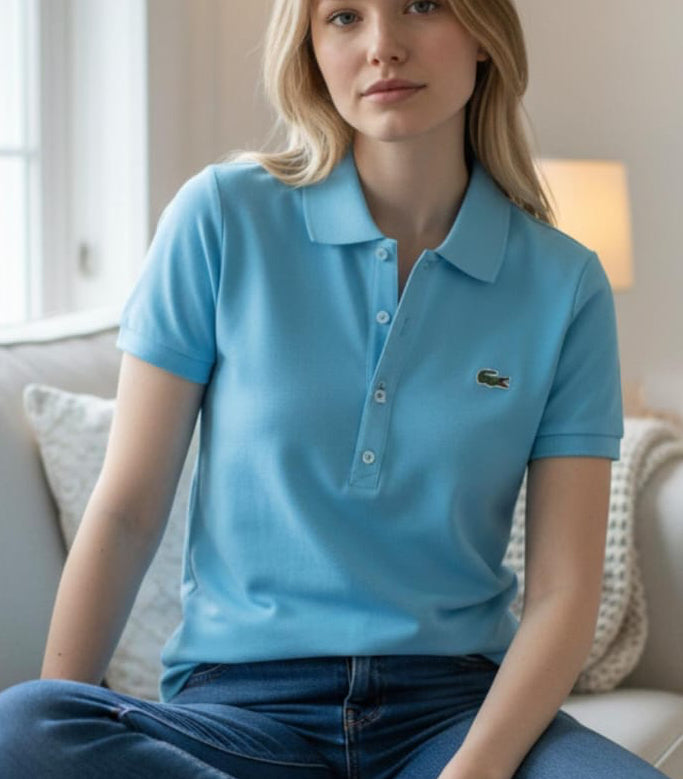 Camisero Lacoste DAMA manga corta