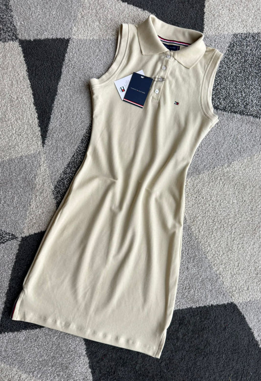 Vestido Tommy H algodón piqué