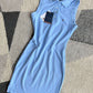 Vestido Tommy H algodón piqué